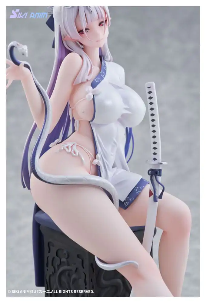 Original Character Statuie din PVC 1/7 The Color of the Blue - White Snake Normal Edition 20 cm poza produsului