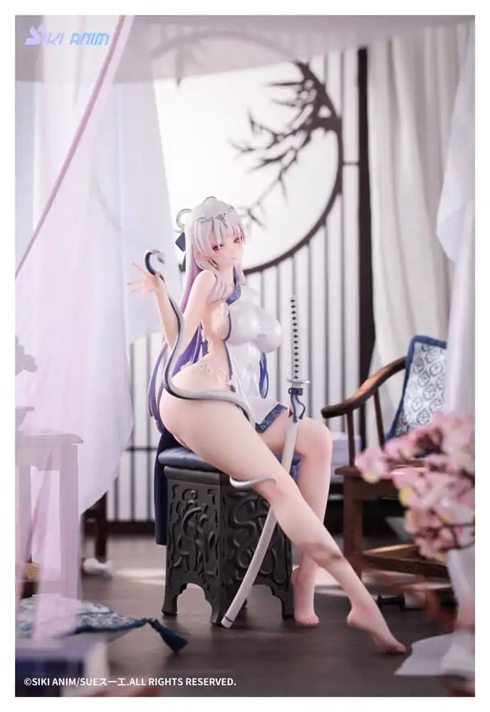 Original Character Statuie din PVC 1/7 The Color of the Blue - White Snake Normal Edition 20 cm poza produsului