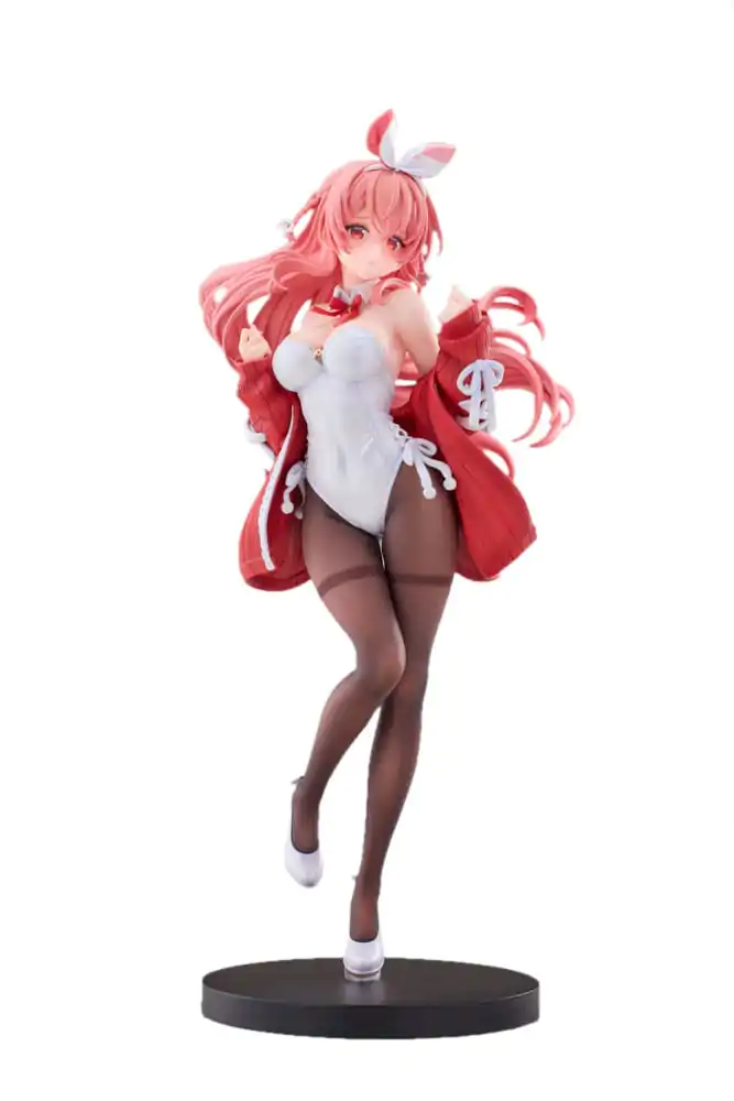 Figurină Original Character PVC 1/7 Iepure Alb Ilustrat de Rosuuri 24 cm poza produsului