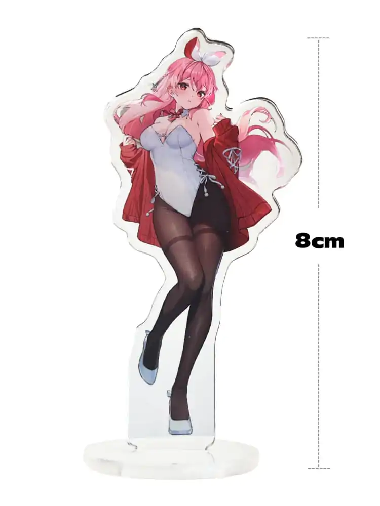 Figurină Original Character PVC 1/7 Iepure Alb Ilustrat de Rosuuri 24 cm poza produsului