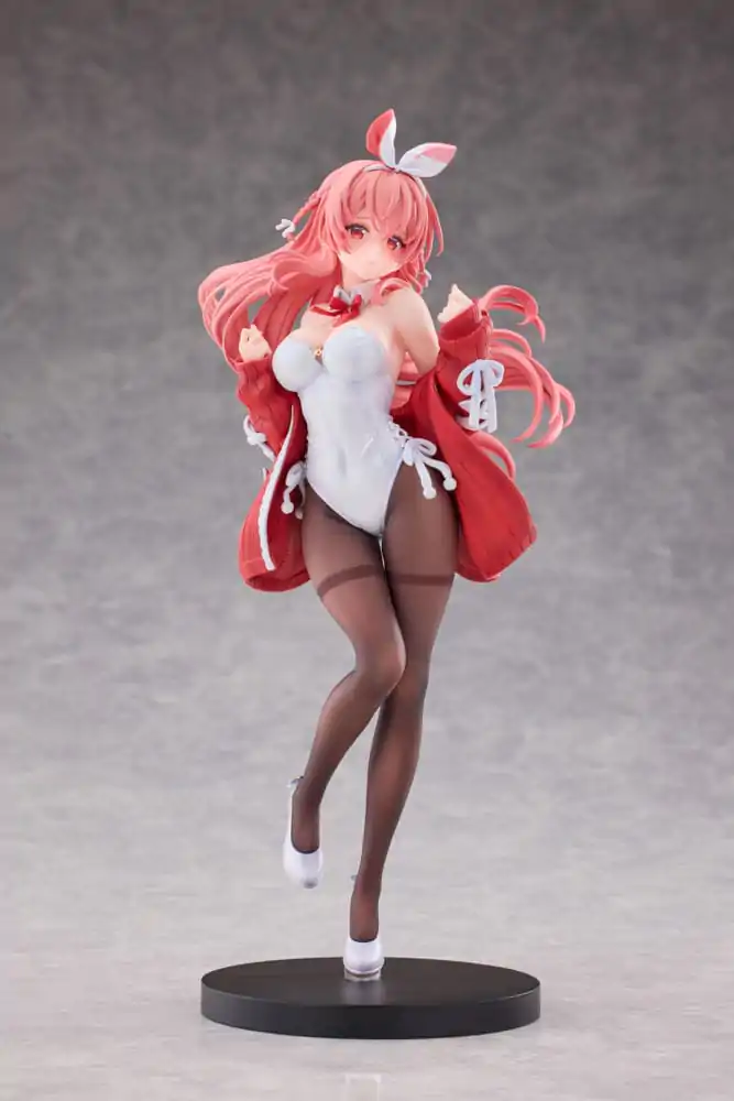 Figurină Original Character PVC 1/7 Iepure Alb Ilustrat de Rosuuri 24 cm poza produsului