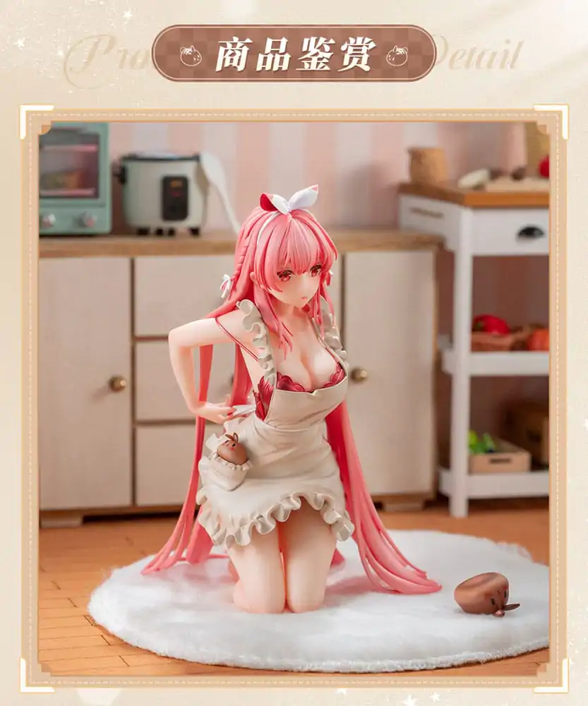 Statuie Personaj Original 1/7 White Rabbit Rosu 16 cm poza produsului