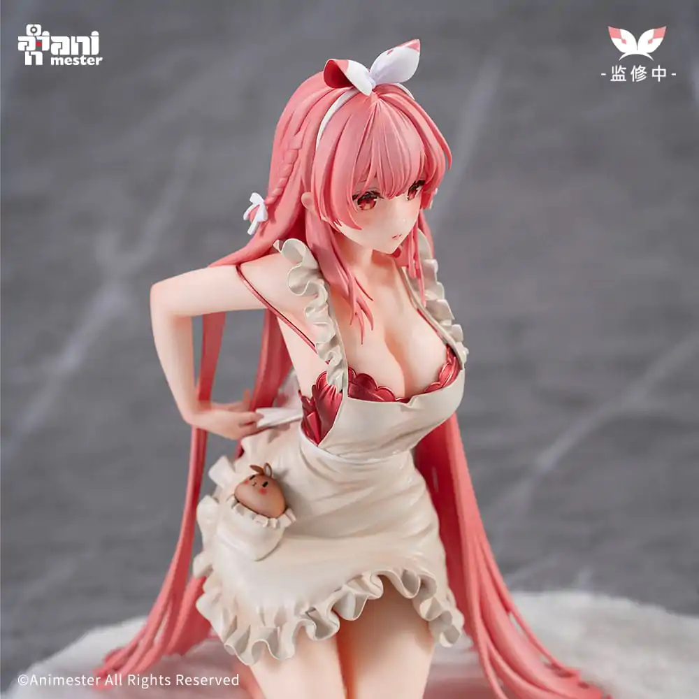 Statuie Personaj Original 1/7 White Rabbit Rosu 16 cm poza produsului