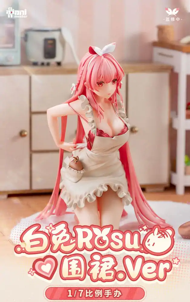 Statuie Personaj Original 1/7 White Rabbit Rosu 16 cm poza produsului