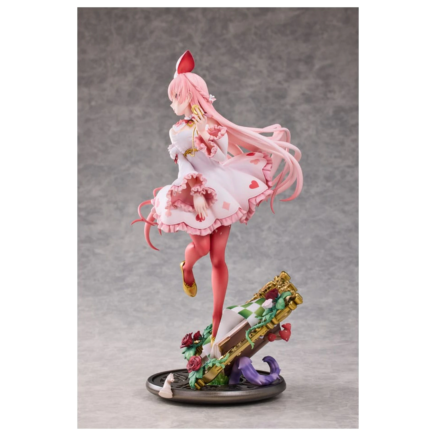 Original Character Statuie PVC 1/7 White Rabbit Rosu Wonderland Ver. Illustrated by Rosuuri Deluxe Edition 29 cm poza produsului