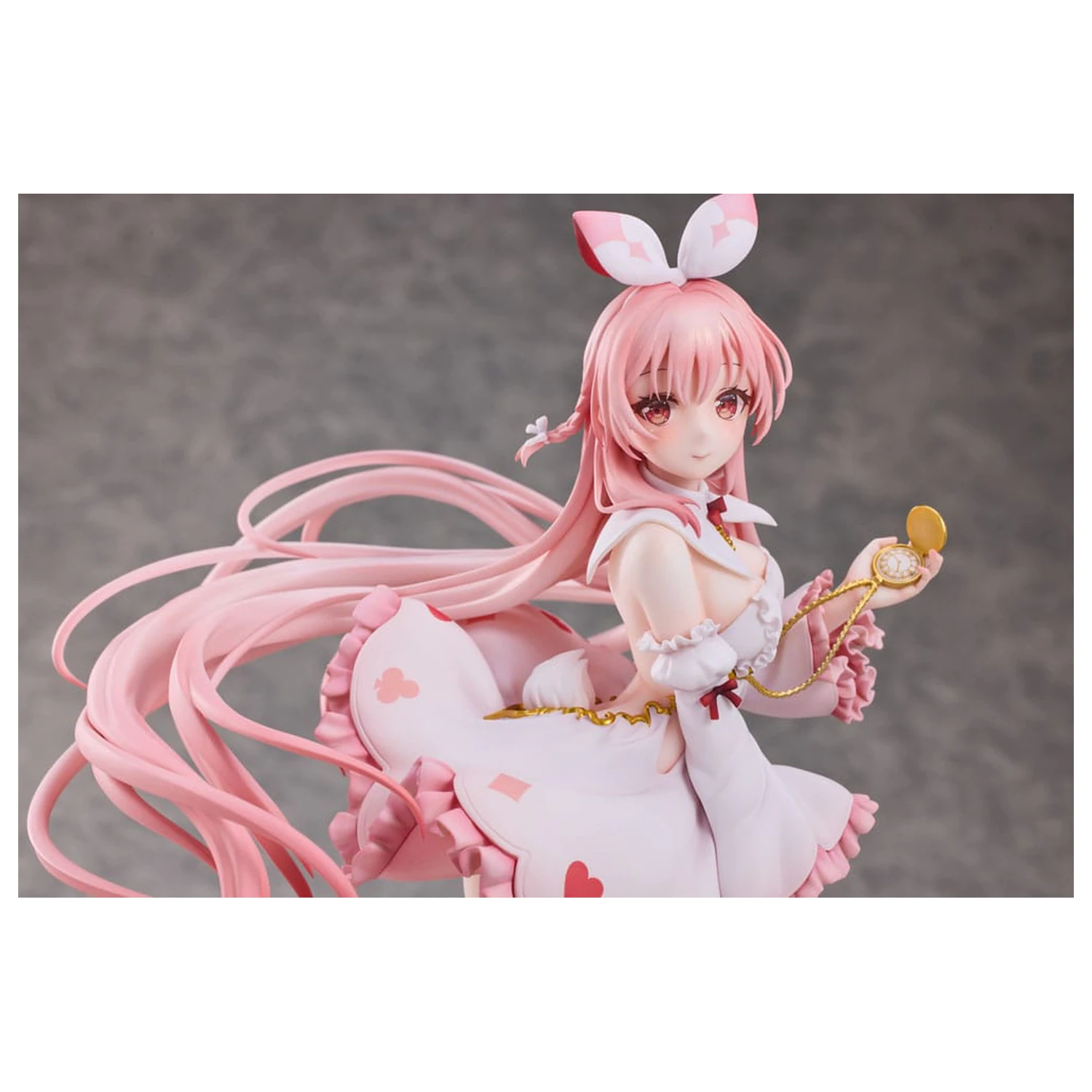 Original Character Statuie din PVC 1/7 White Rabbit Rosu Wonderland Ver. Ilustrat de Rosuuri 29 cm poza produsului