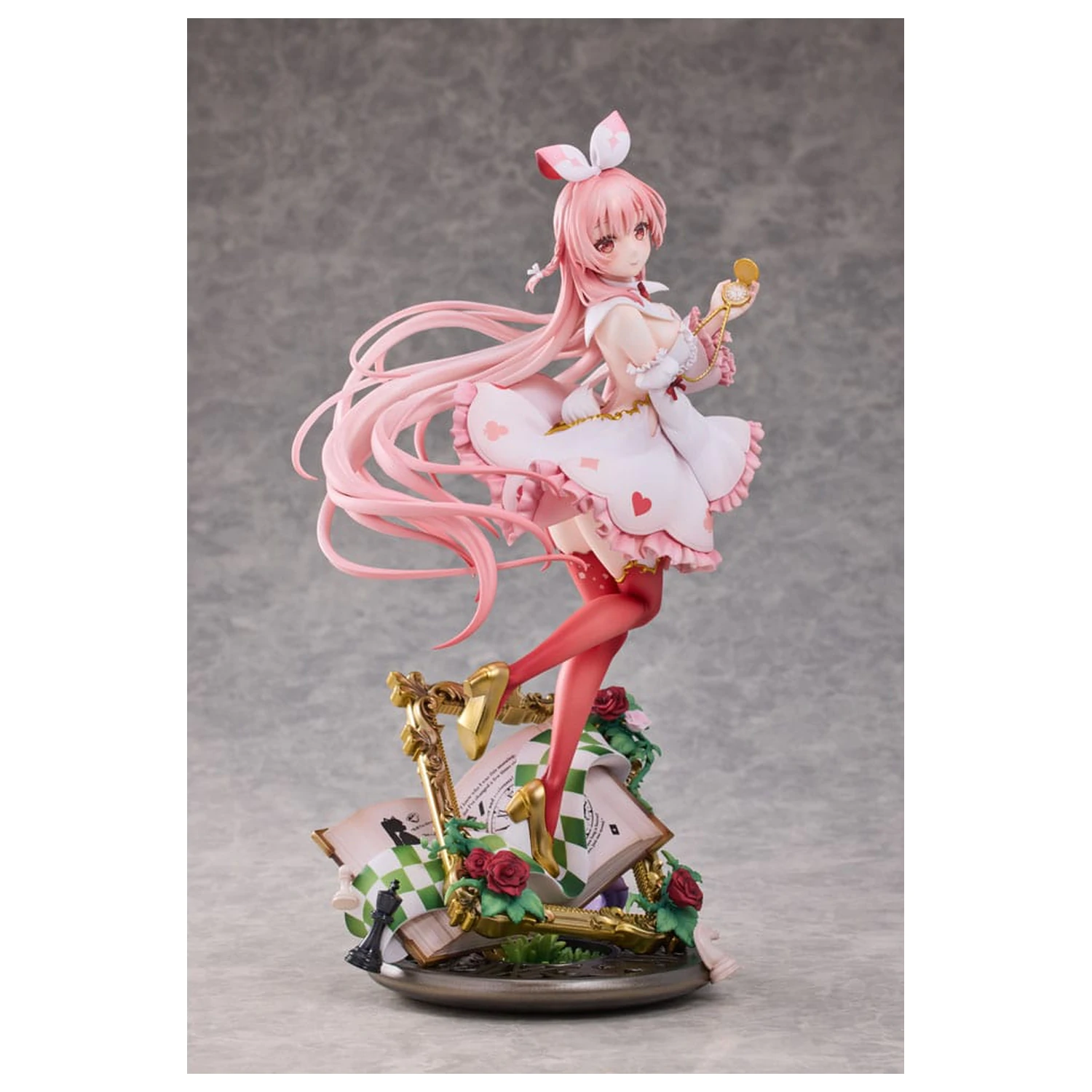 Original Character Statuie din PVC 1/7 White Rabbit Rosu Wonderland Ver. Ilustrat de Rosuuri 29 cm poza produsului
