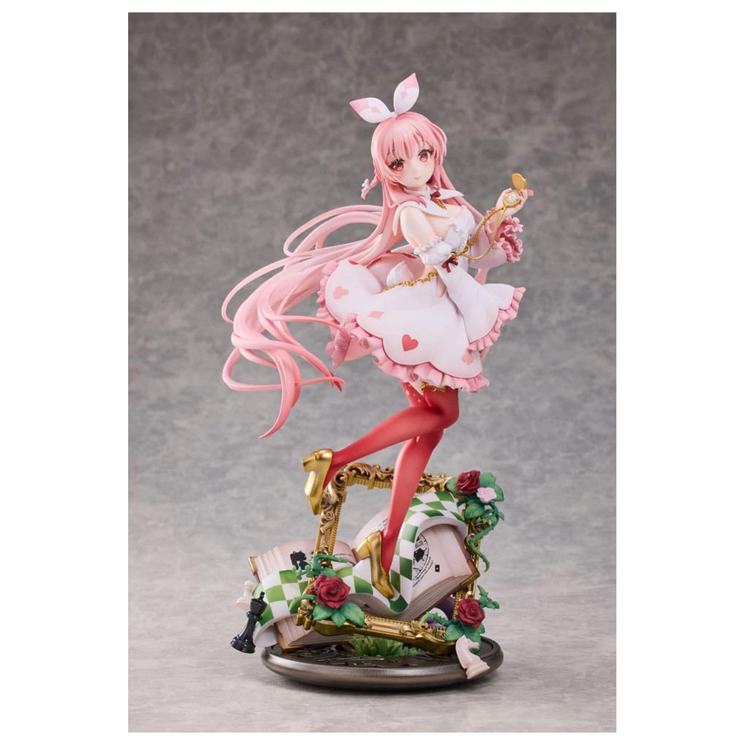 Original Character Statuie din PVC 1/7 White Rabbit Rosu Wonderland Ver. Ilustrat de Rosuuri 29 cm poza produsului