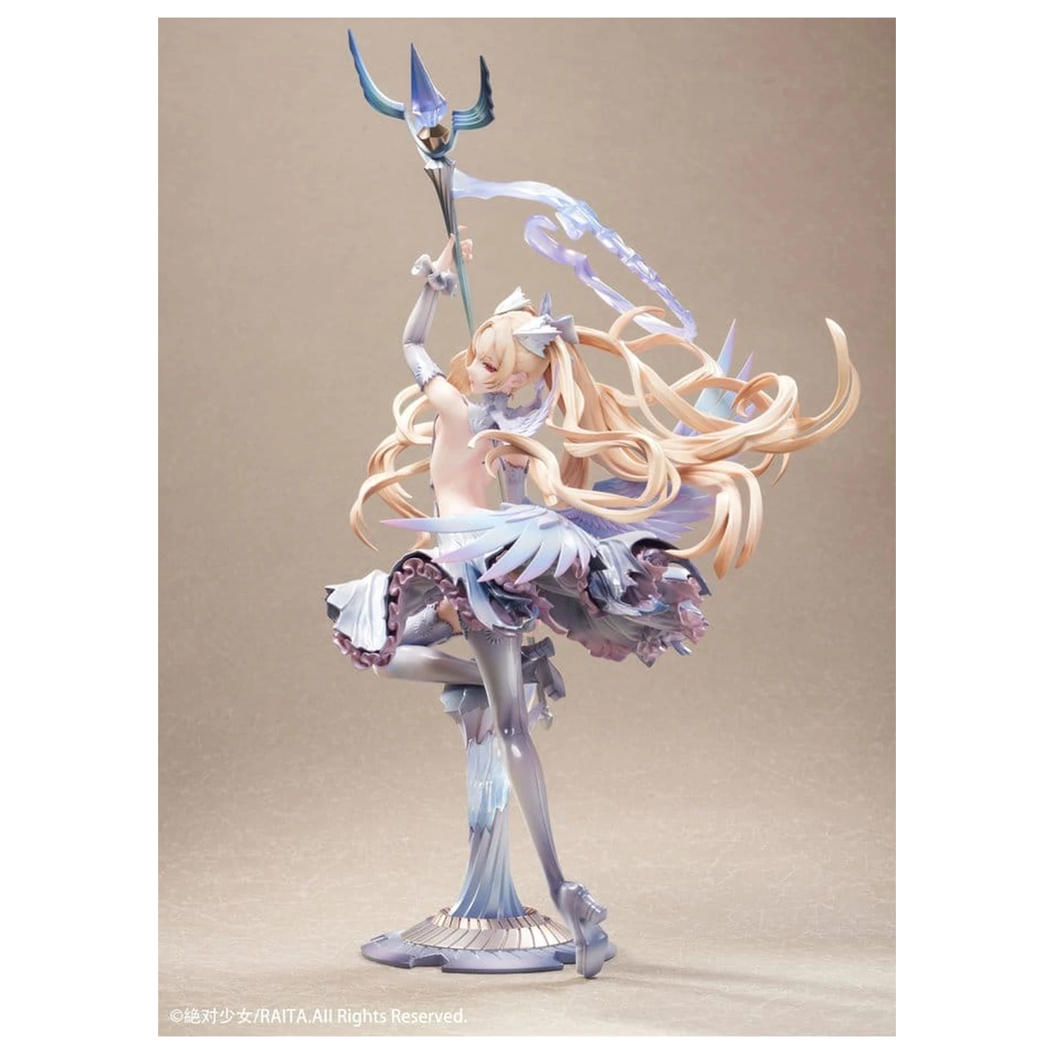 Original Character Statuie PVC 1/7 Zettai Junpaku Mahou Shoujo Kotone Sasaki 31 cm poza produsului
