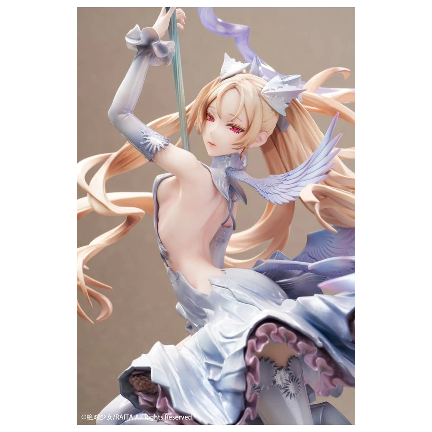Original Character Statuie PVC 1/7 Zettai Junpaku Mahou Shoujo Kotone Sasaki 31 cm poza produsului