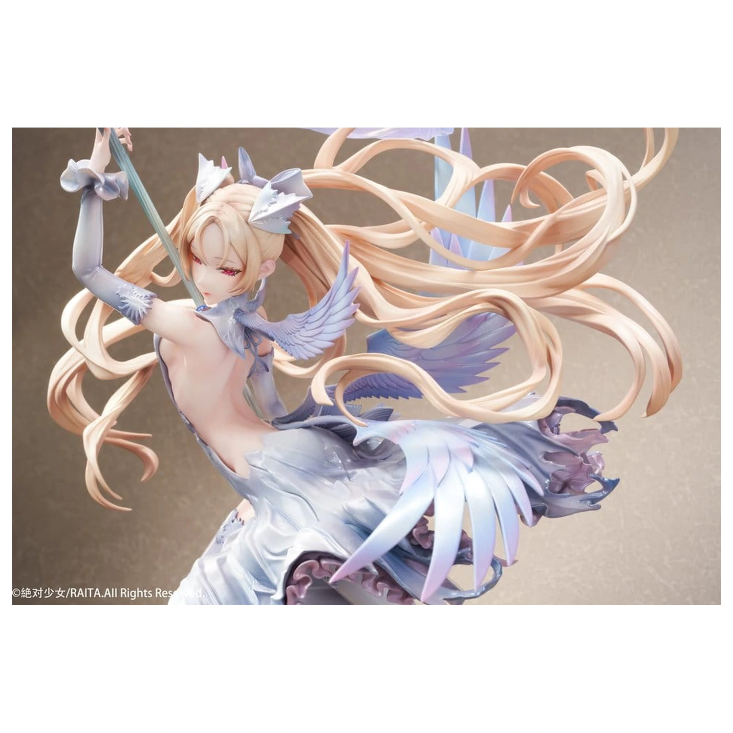 Original Character Statuie PVC 1/7 Zettai Junpaku Mahou Shoujo Kotone Sasaki 31 cm poza produsului