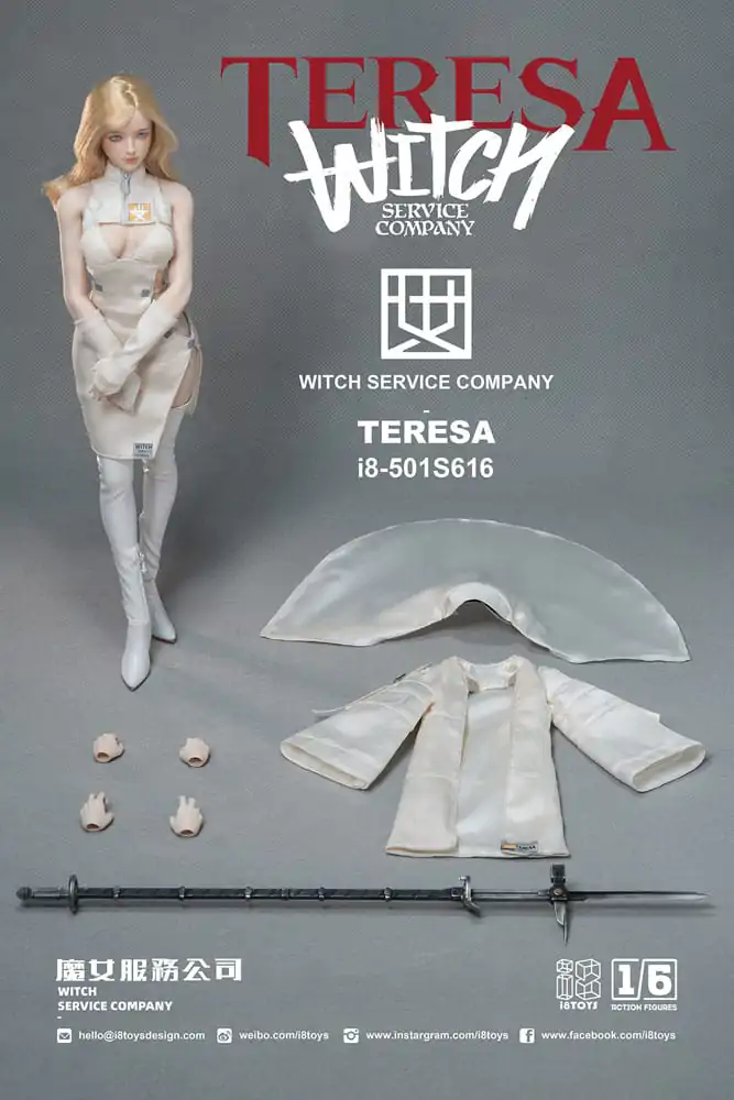Figurină de acțiune personaj original 1/6 Witch "Teresa" 30 cm poza produsului