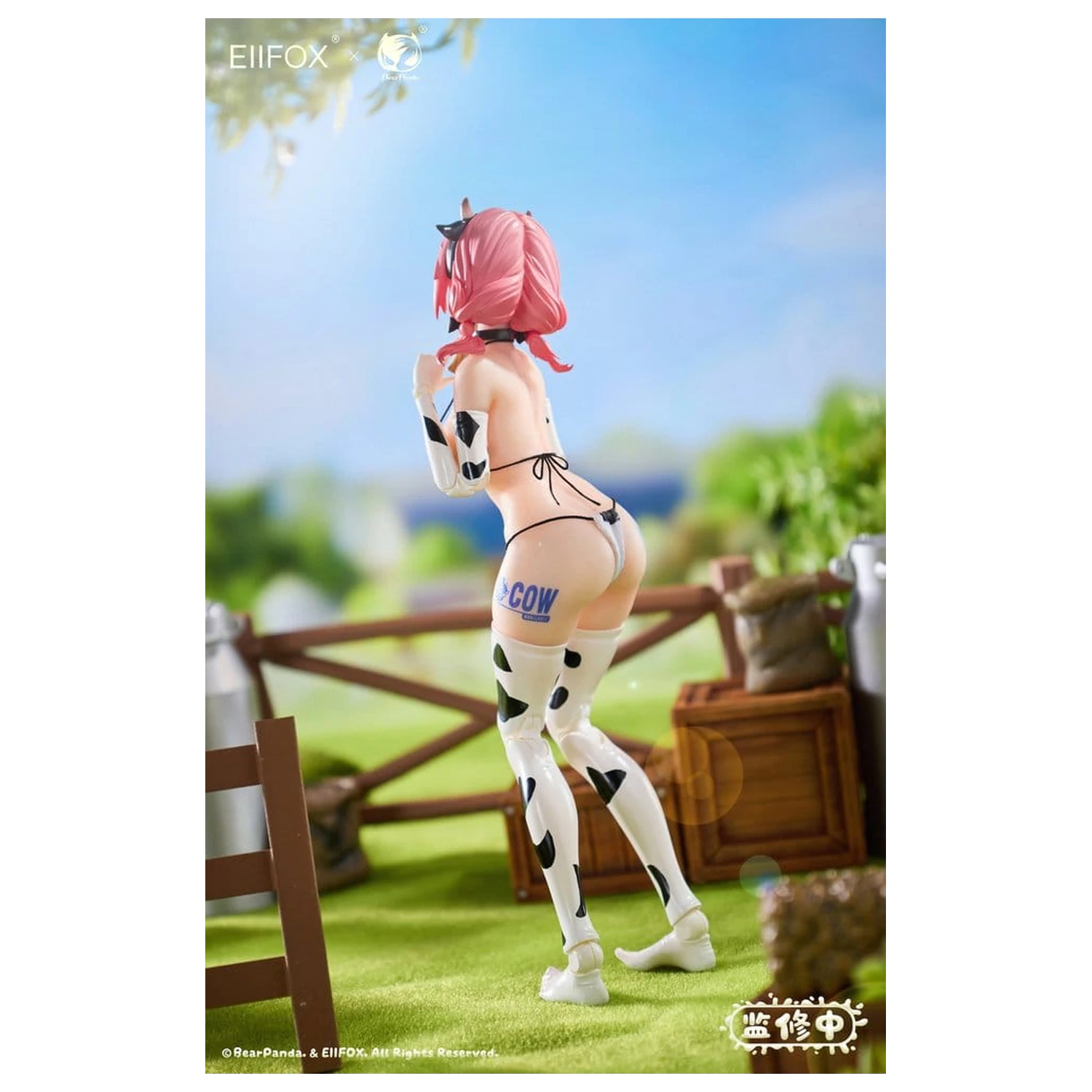 Original Character Figurina de acțiune 1/8 Eiifox & BearPanda Nyuugyuu Momo 21 cm poza produsului