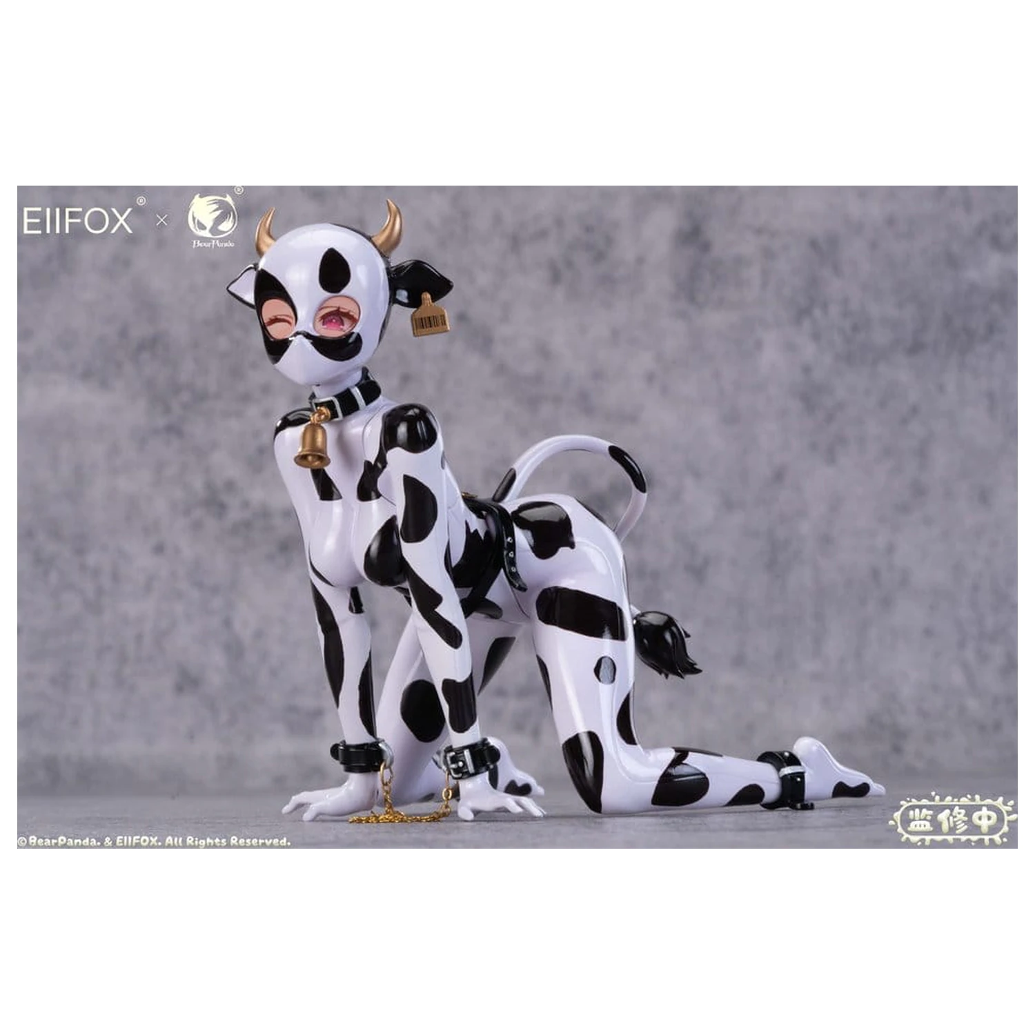 Original Character Figurina de acțiune 1/8 Eiifox & BearPanda Nyuugyuu Momo 21 cm poza produsului