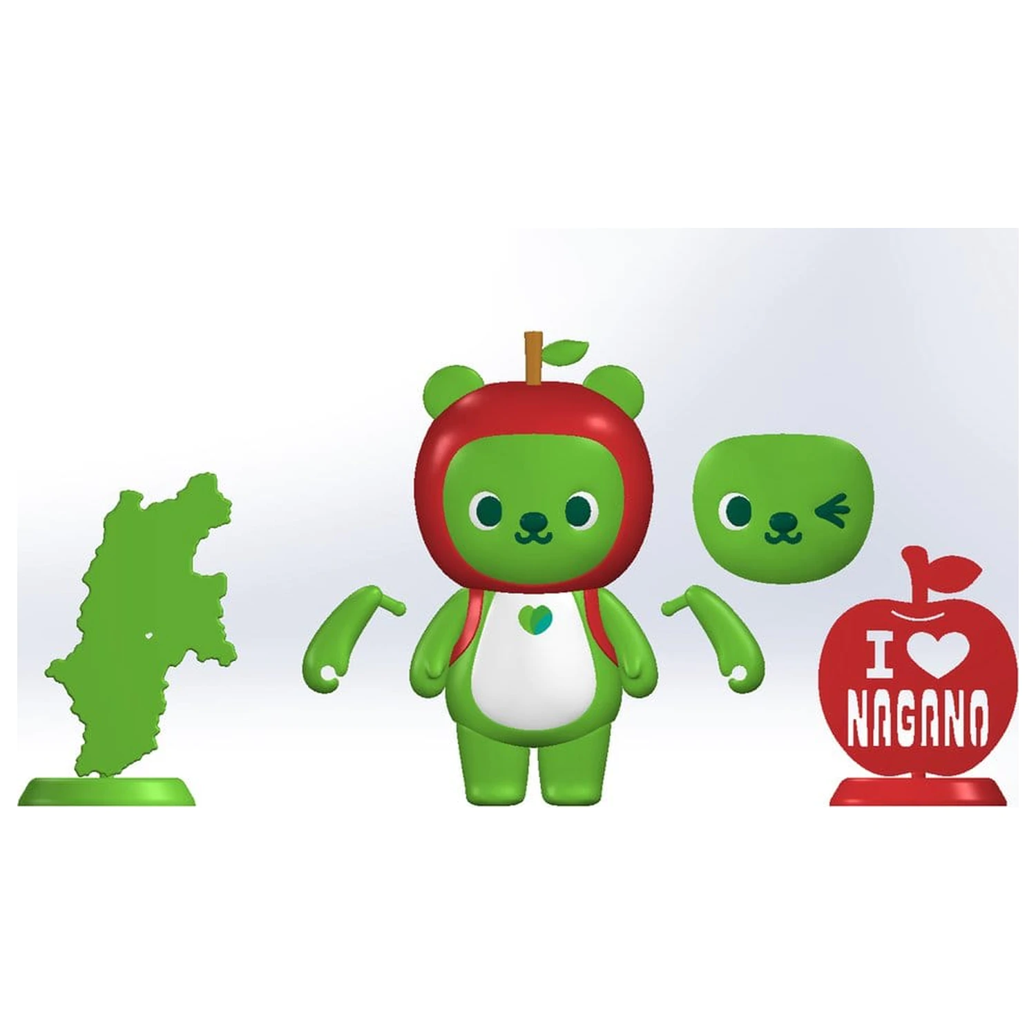 Original Character Plastic Model Kit Arukuma 10 cm poza produsului