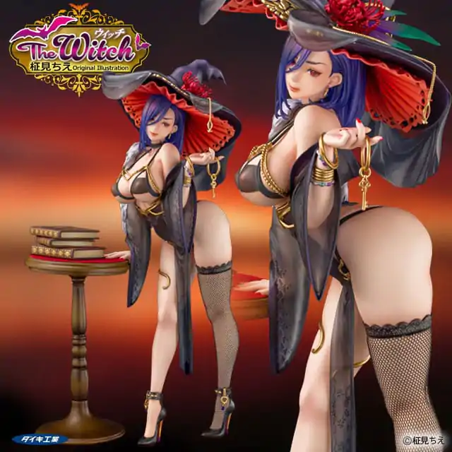 Figurină personaj original de Masami Chie 1/7 Vrăjitoarea 26 cm poza produsului