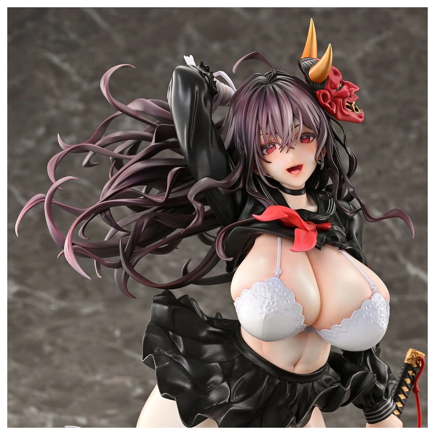 Original Character by Mataro PVC 1/6 Reika Danzaiin Demon Exorcist Student Council President Statuie 26 cm poza produsului