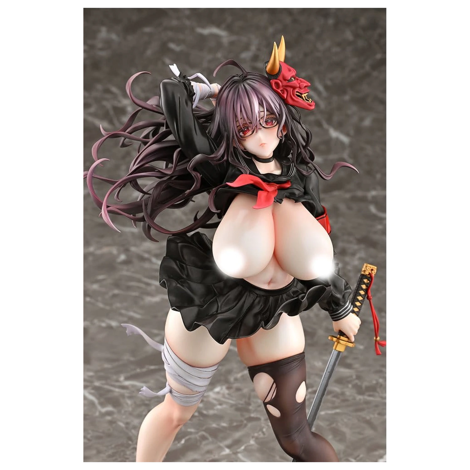 Original Character by Mataro PVC 1/6 Reika Danzaiin Demon Exorcist Student Council President Statuie 26 cm poza produsului