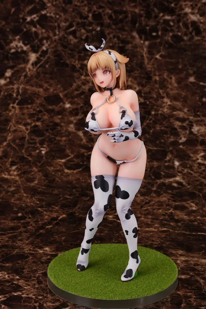 Personaj Original de Vispo Statuie 1/6 Ushi Musume Prima Încercare la Cosplay! Ilustrație de POPQN 25 cm poza produsului