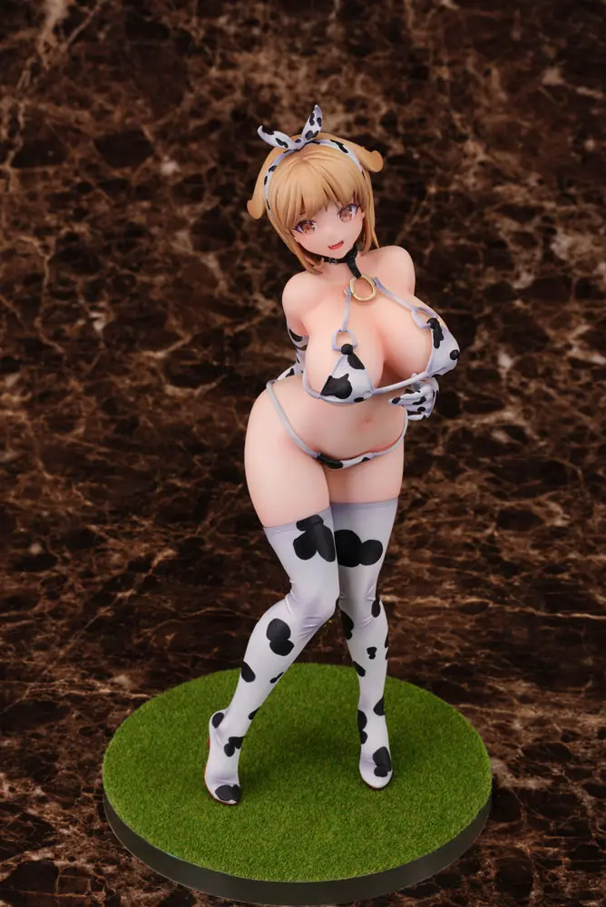 Personaj Original de Vispo Statuie 1/6 Ushi Musume Prima Încercare la Cosplay! Ilustrație de POPQN 25 cm poza produsului