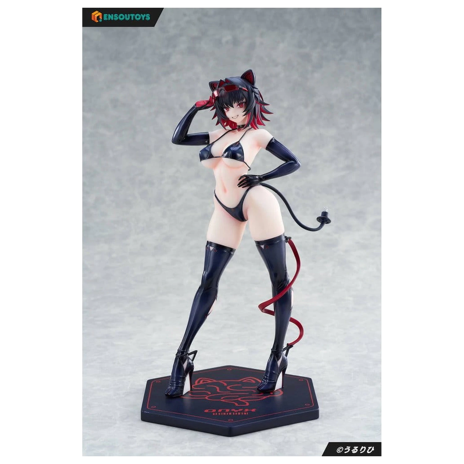 Original Character Cyber Pets PVC Figurina 1/6 Onyx Light Armor Version 27 cm poza produsului