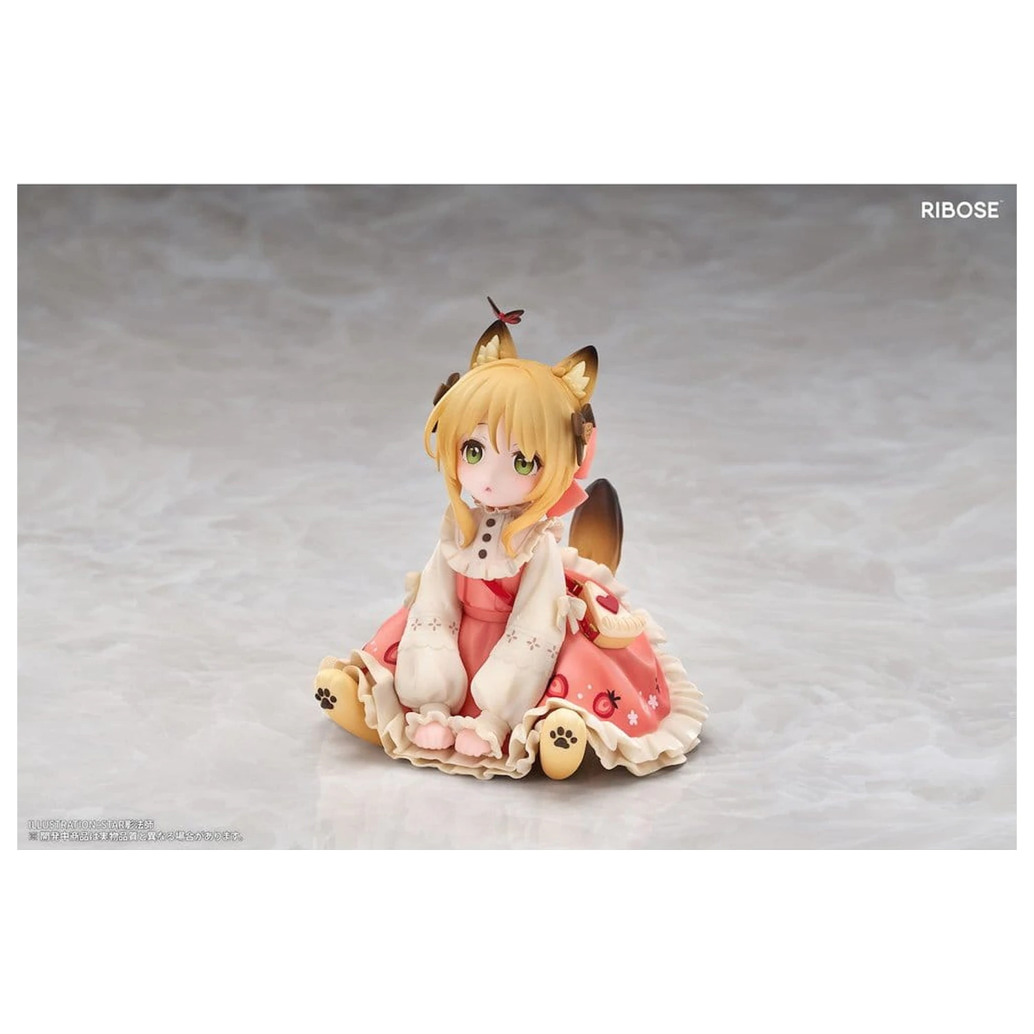 Figurina PVC Original Character DLC Series Tea Time Cats Orange Cat 10 cm poza produsului