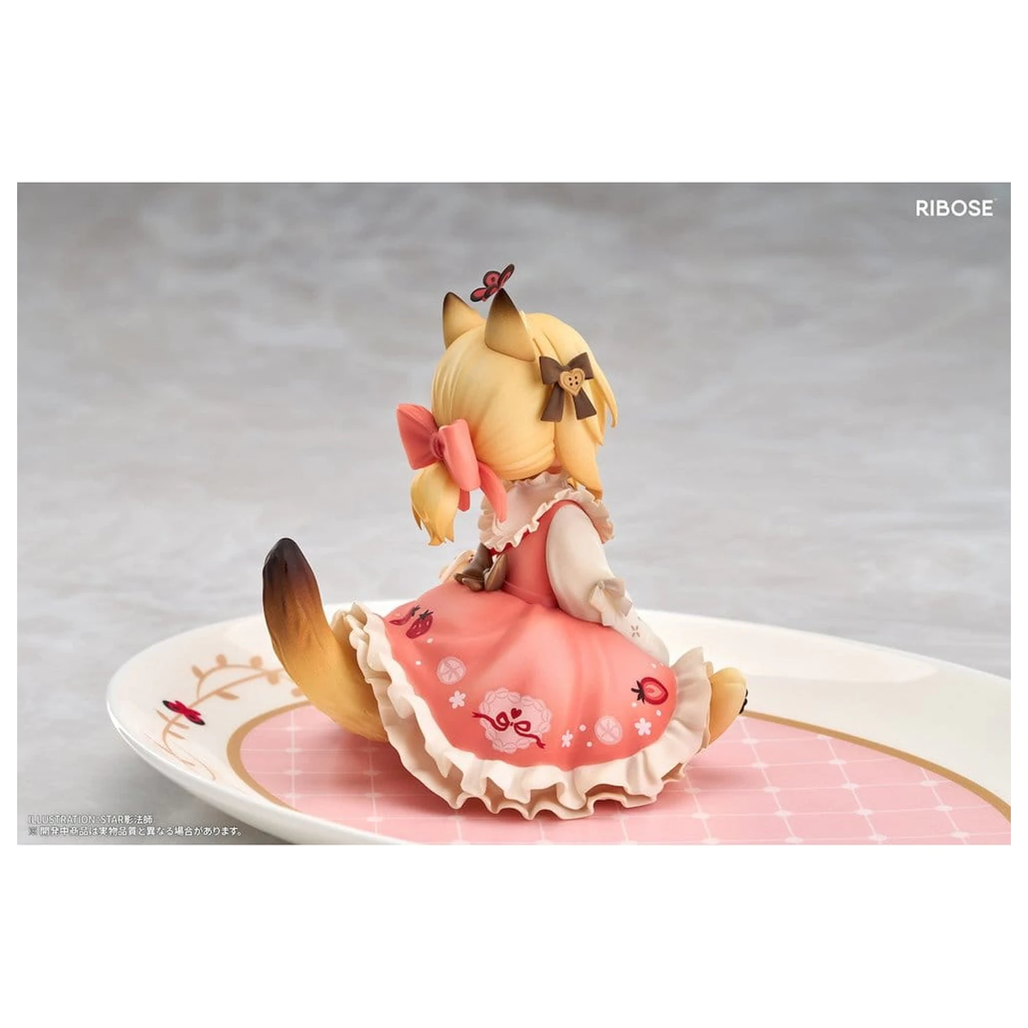 Figurina PVC Original Character DLC Series Tea Time Cats Orange Cat 10 cm poza produsului