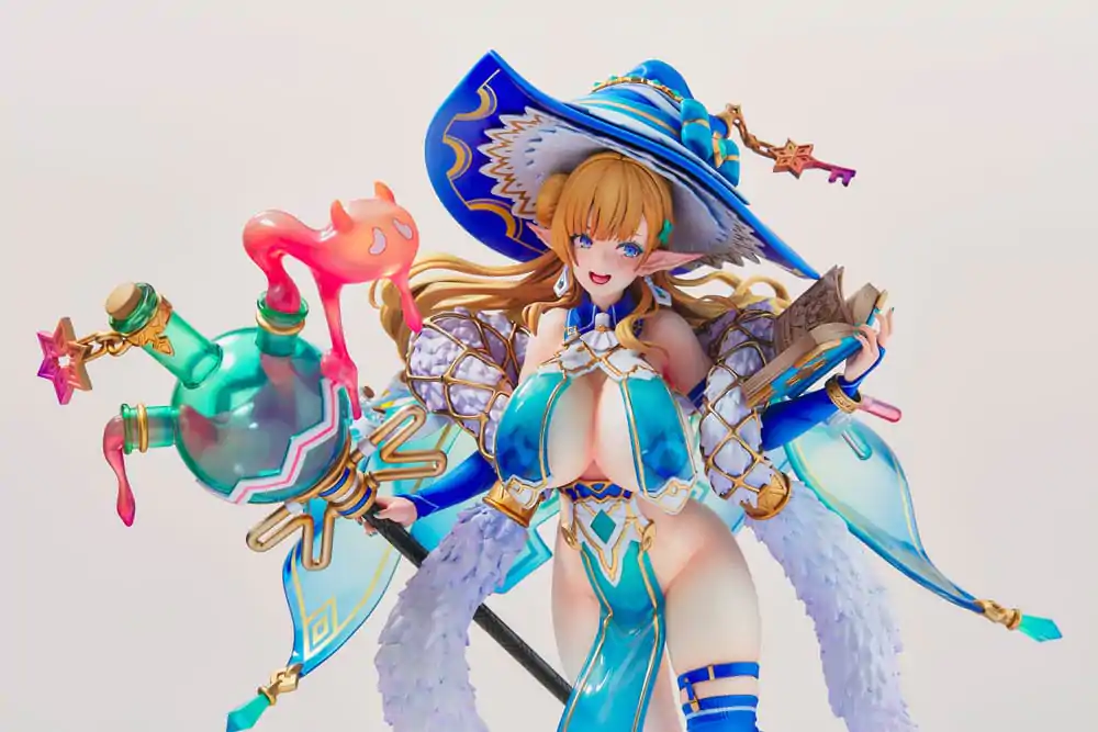 Original Character Elf Village Series Statueta PVC 1/6 15th Villager Milklinde Antenna 25 centimetri poza produsului