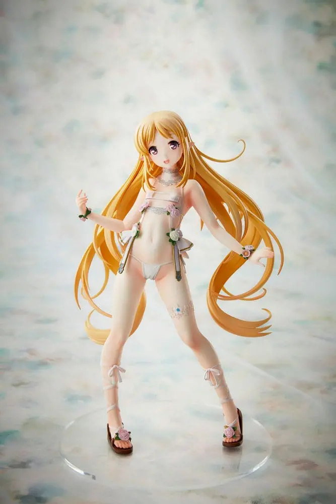 Statuie PVC Serie Satul Elfilor Personaj Original 1/6 Al 6-lea Sătean Melmu 23 cm poza produsului
