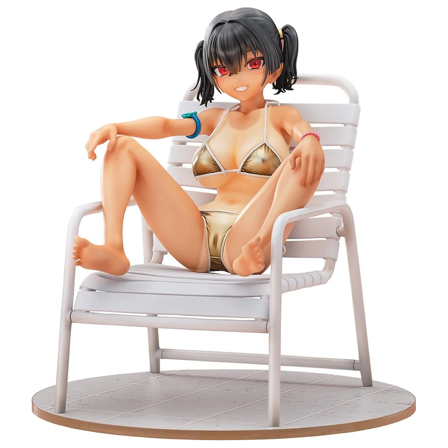 Figurina Personaj Original 1/5 Nocturnas Sasaki Kanna–Gold Bikini Ver.23 cm poza produsului