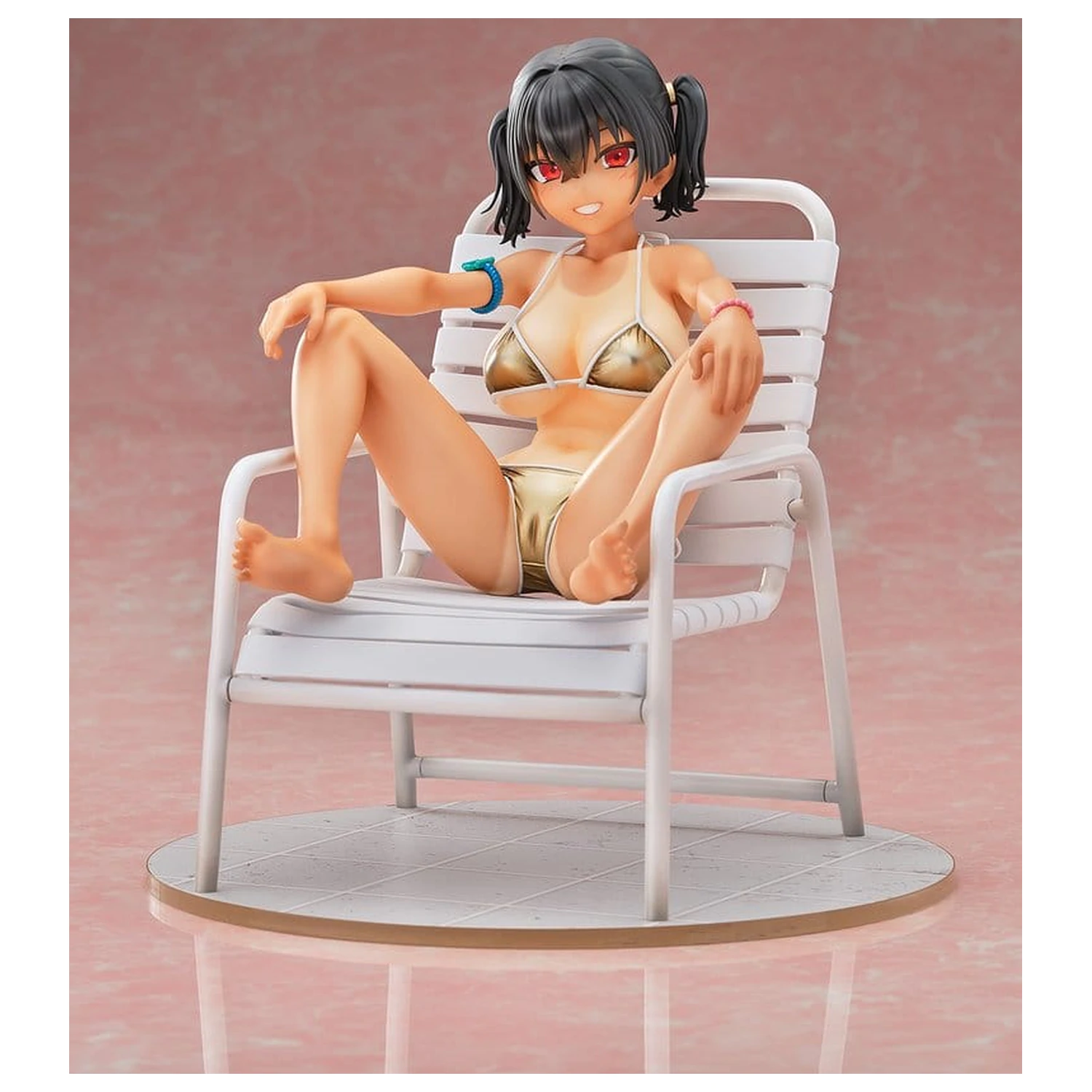 Figurina Personaj Original 1/5 Nocturnas Sasaki Kanna–Gold Bikini Ver.23 cm poza produsului