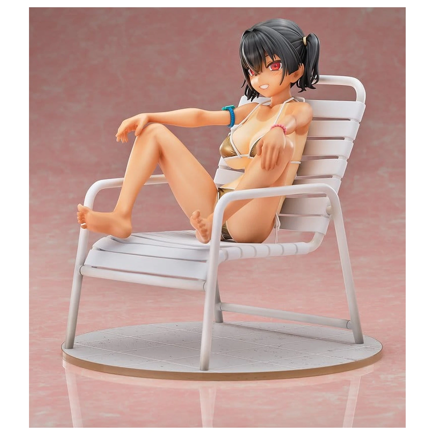 Figurina Personaj Original 1/5 Nocturnas Sasaki Kanna–Gold Bikini Ver.23 cm poza produsului