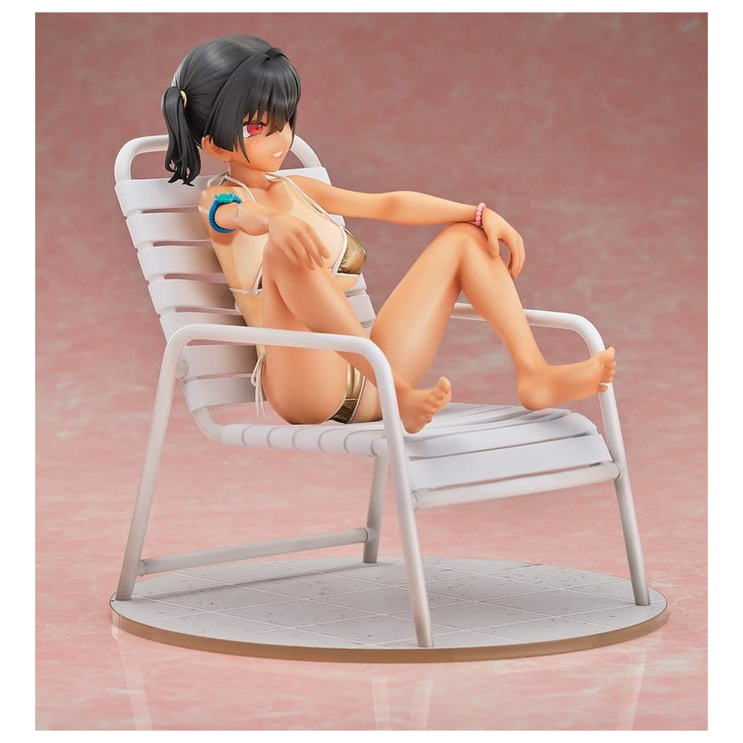 Figurina Personaj Original 1/5 Nocturnas Sasaki Kanna–Gold Bikini Ver.23 cm poza produsului