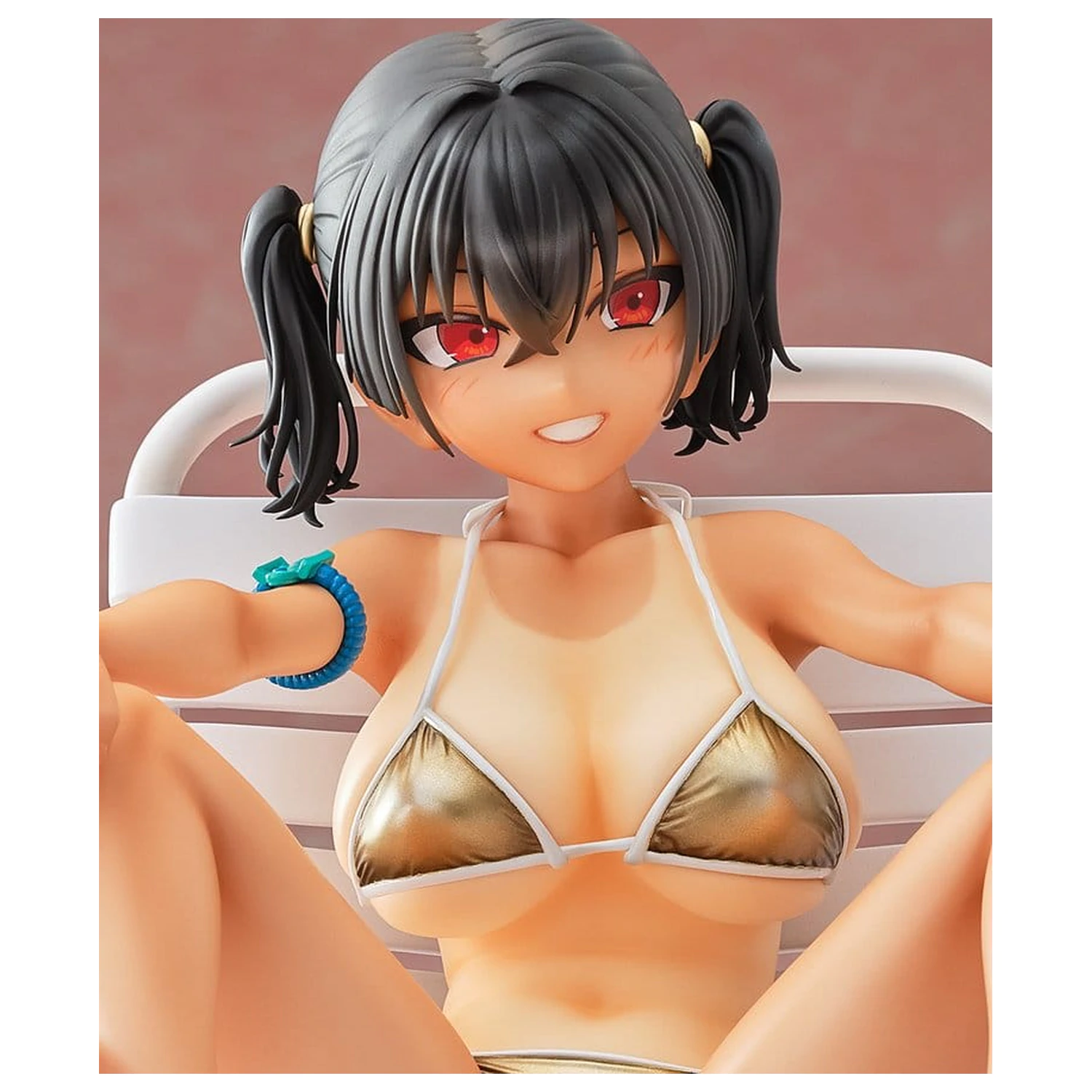 Figurina Personaj Original 1/5 Nocturnas Sasaki Kanna–Gold Bikini Ver.23 cm poza produsului