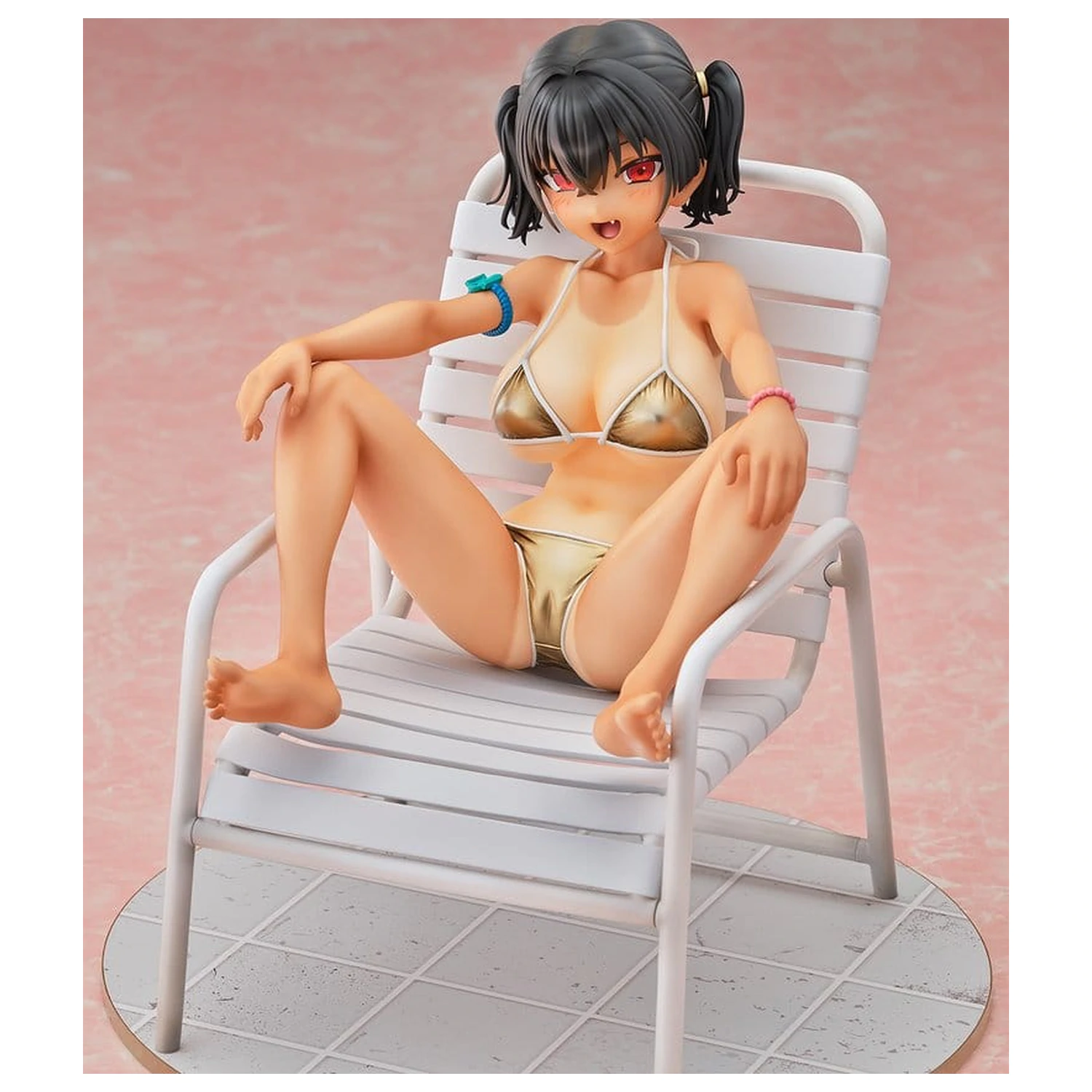 Figurina Personaj Original 1/5 Nocturnas Sasaki Kanna–Gold Bikini Ver.23 cm poza produsului