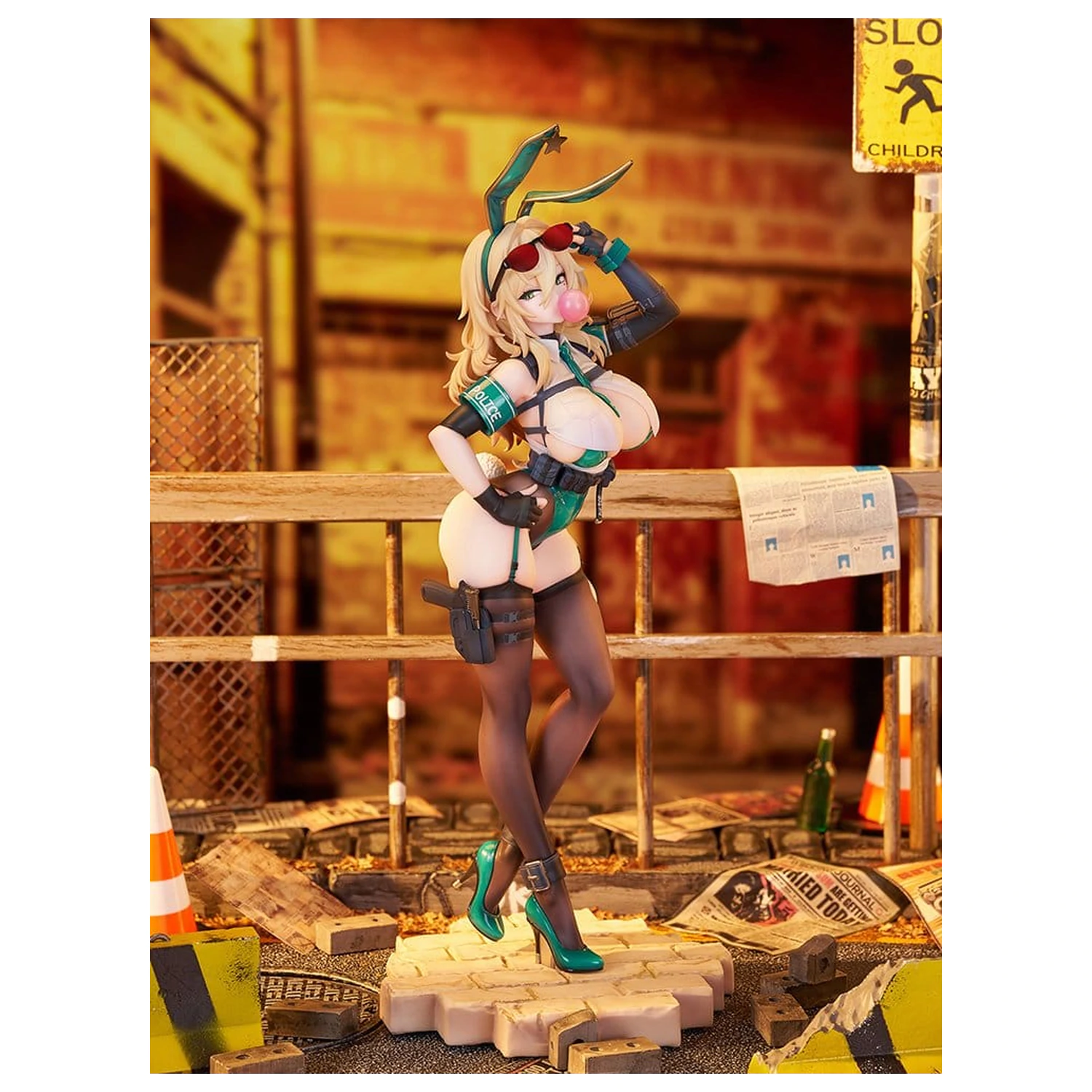 Figurina Original Character 1/6 Bunny Cops 01 Ilustratie de CheLA77 30 cm poza produsului