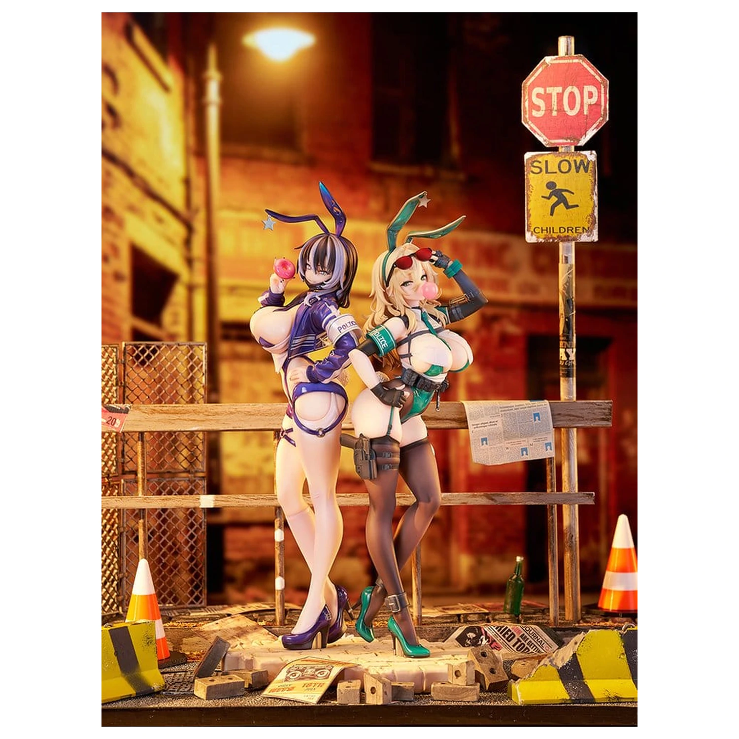 Figurina Original Character 1/6 Bunny Cops 01 Ilustratie de CheLA77 30 cm poza produsului