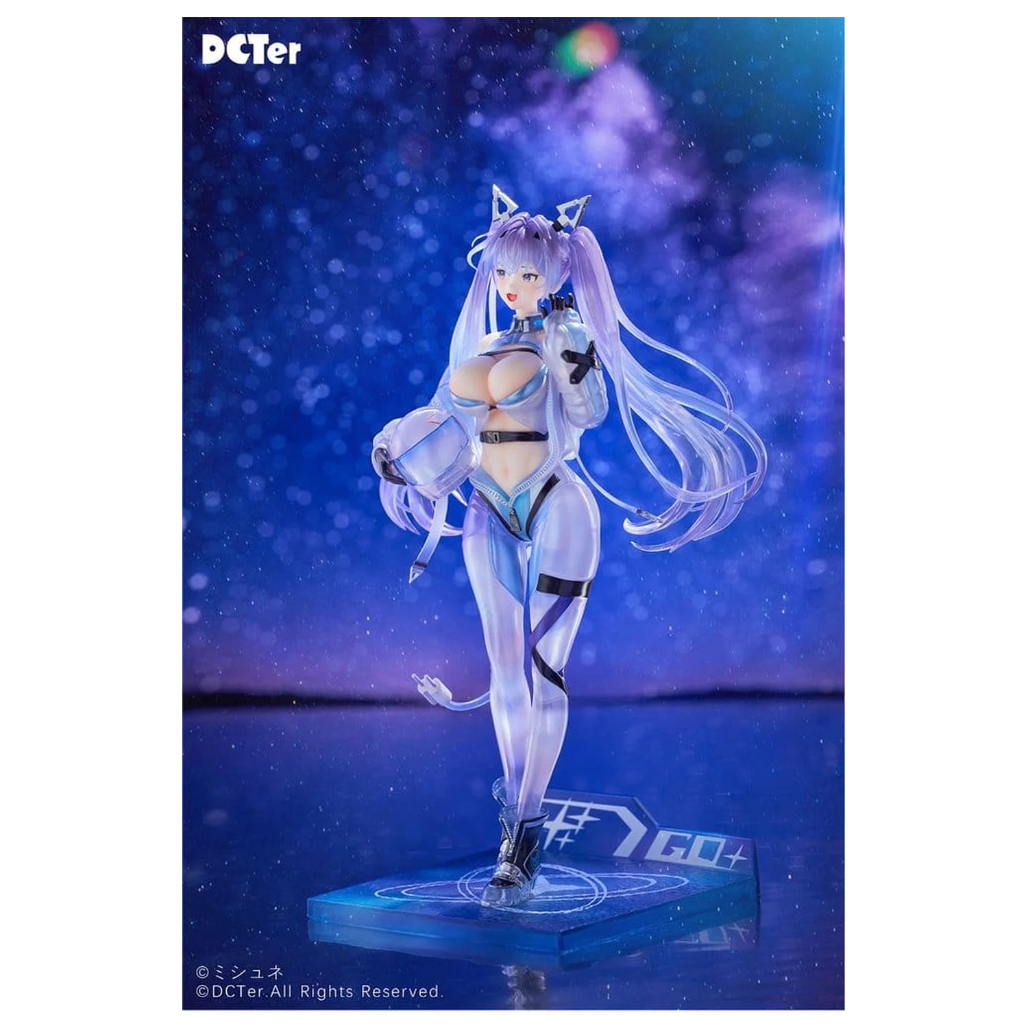 Original Character Figura 1/7 Star Sky Aila Ilustratie de misyune12 27 cm poza produsului