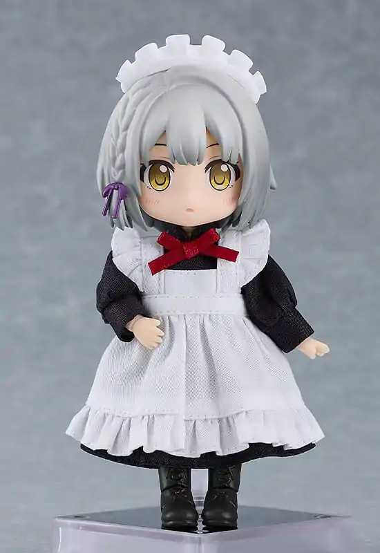 Personaj Original pentru Figurine Păpușă Nendoroid Set de ținută: Ținută de cameristă Lungă (Negru) poza produsului