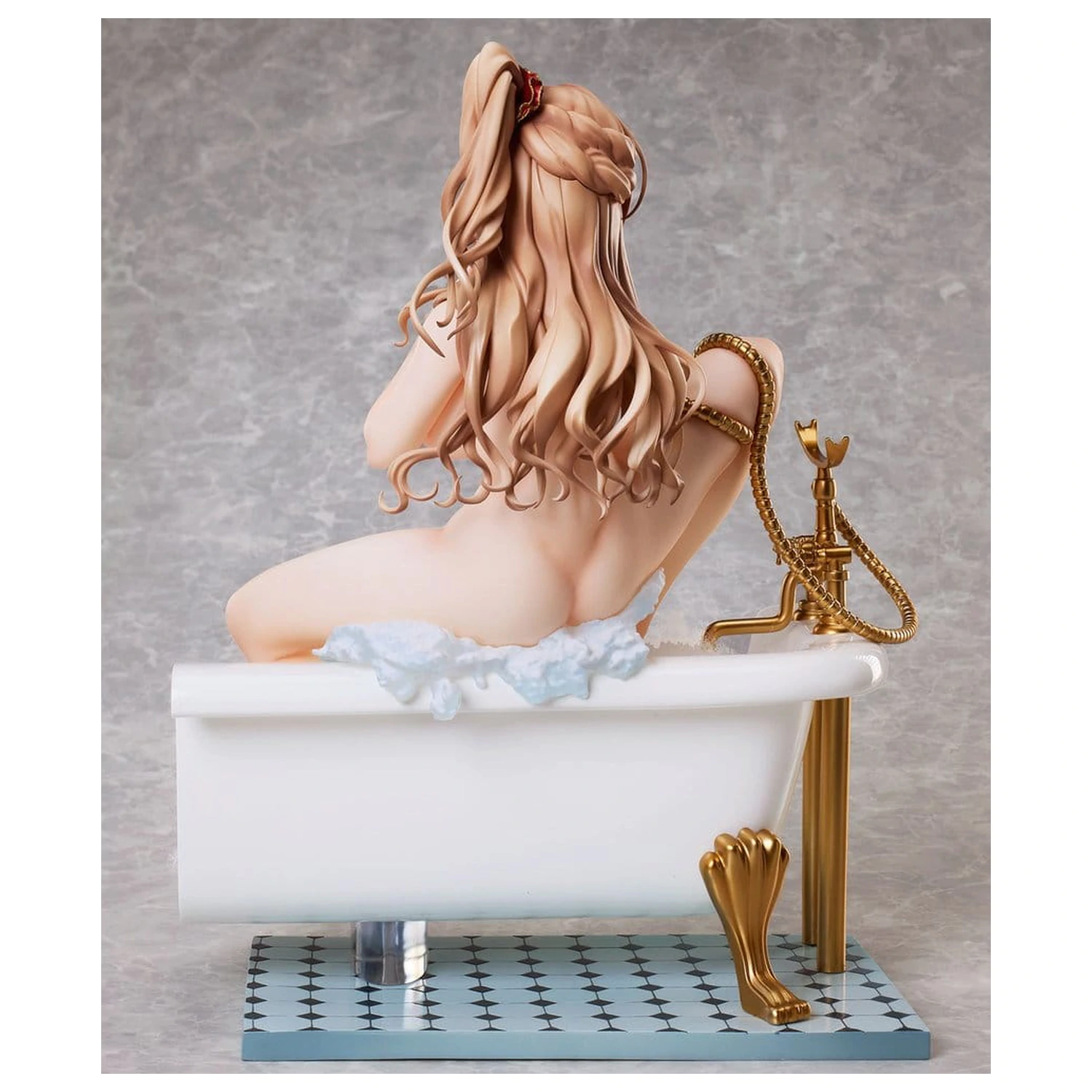 Original Character Figurina din PVC Girl in the Bath Illustration by Ponzu 26 cm poza produsului