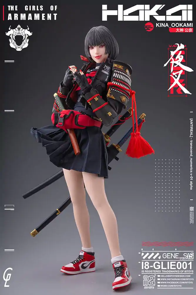 Figurină de acțiune Original Character i8Toys x Gharliera 1/6 The Girls of Armament Kina Ookami 28 cm poza produsului