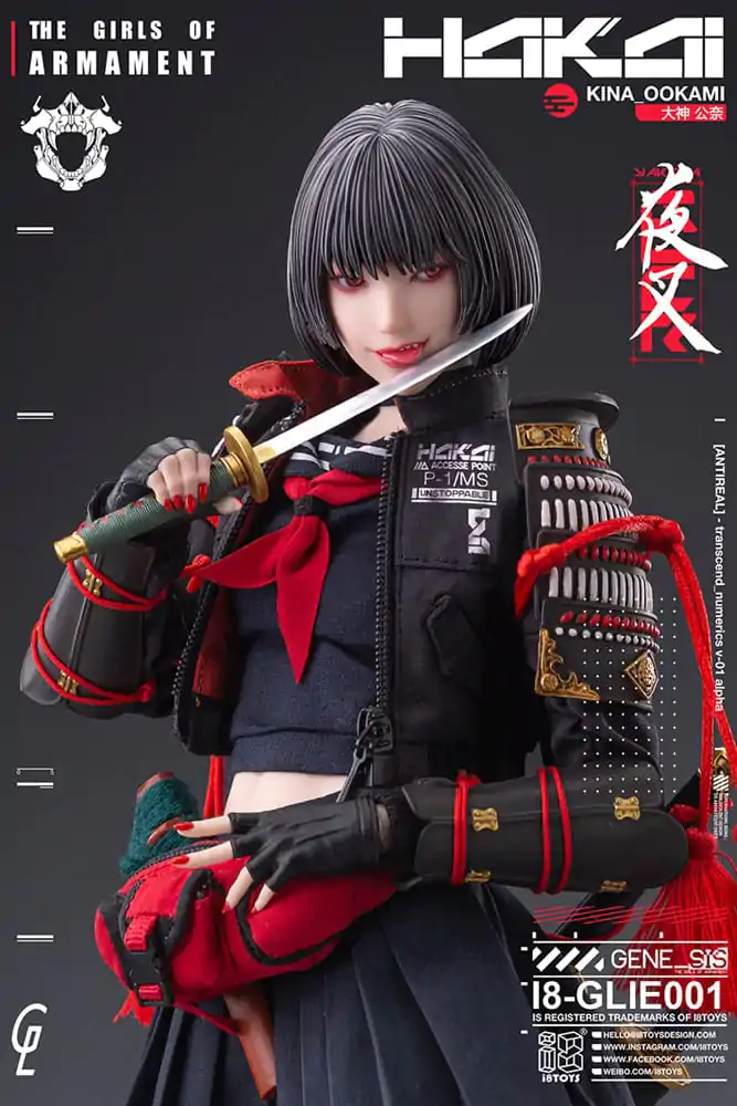 Figurină de acțiune Original Character i8Toys x Gharliera 1/6 The Girls of Armament Kina Ookami 28 cm poza produsului