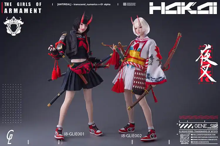 Figurină de acțiune Original Character i8Toys x Gharliera 1/6 The Girls of Armament Kina Ookami 28 cm poza produsului