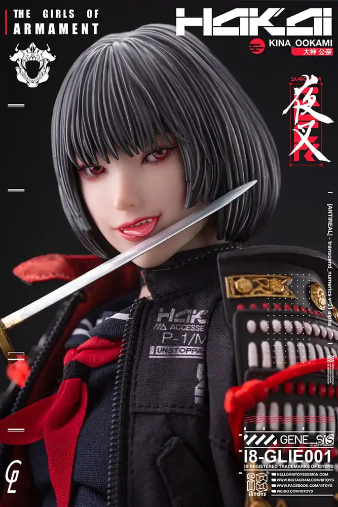 Figurină de acțiune Original Character i8Toys x Gharliera 1/6 The Girls of Armament Kina Ookami 28 cm poza produsului