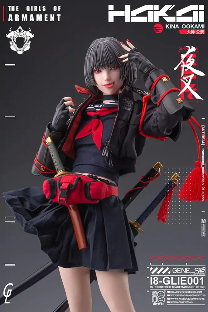 Figurină de acțiune Original Character i8Toys x Gharliera 1/6 The Girls of Armament Kina Ookami 28 cm poza produsului
