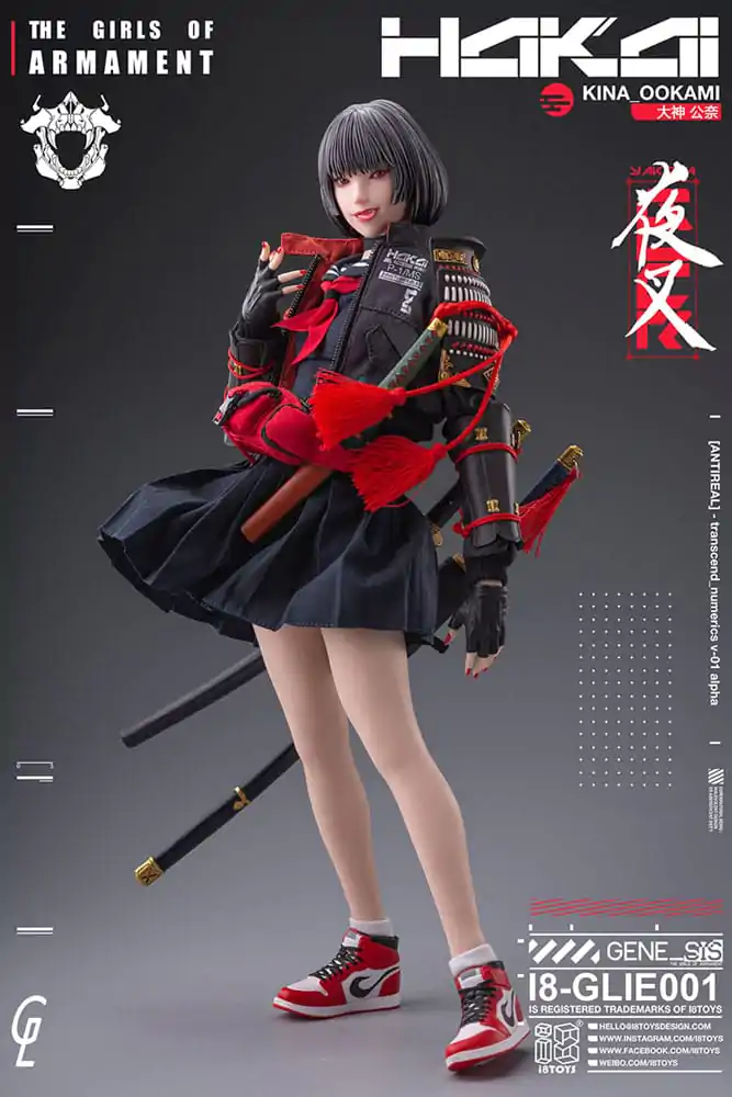 Figurină de acțiune Original Character i8Toys x Gharliera 1/6 The Girls of Armament Kina Ookami 28 cm poza produsului