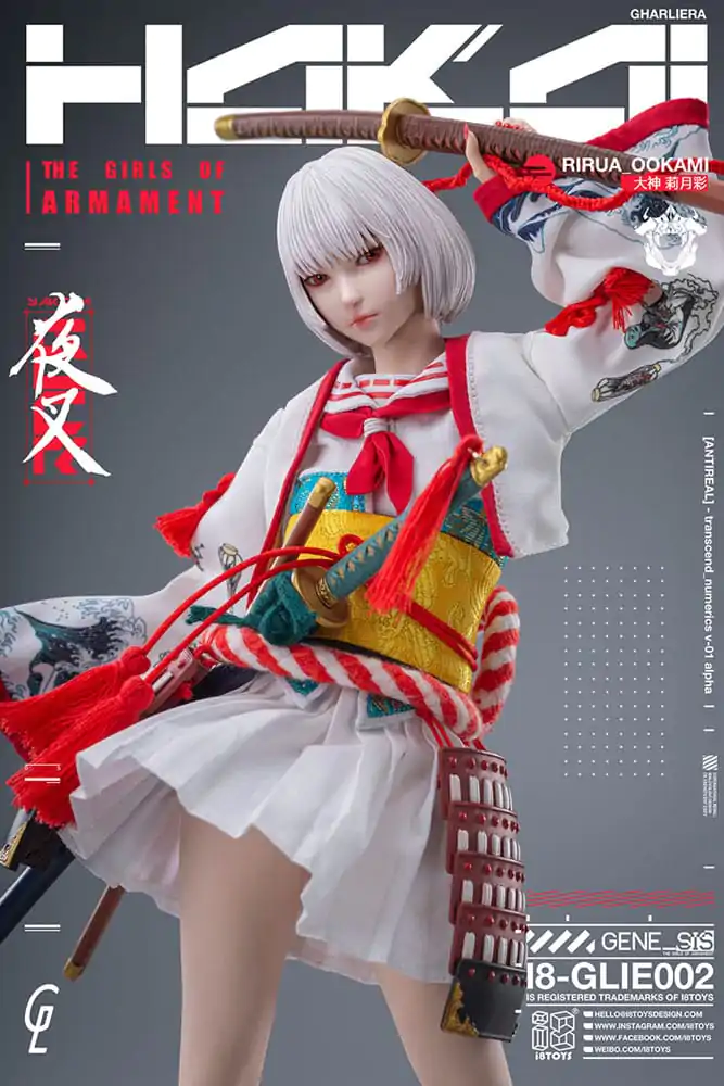 Figurină de acțiune Original Character i8Toys x Gharliera 1/6 The Girls of Armament Rirua Ookami 28 cm poza produsului