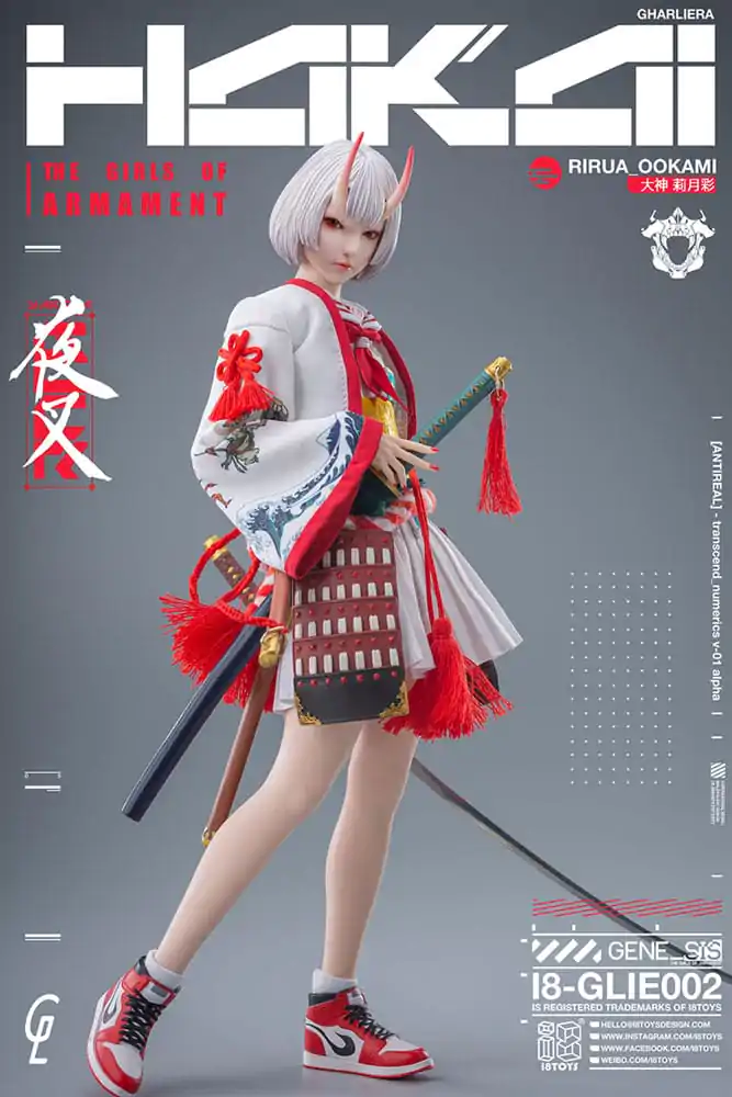 Figurină de acțiune Original Character i8Toys x Gharliera 1/6 The Girls of Armament Rirua Ookami 28 cm poza produsului