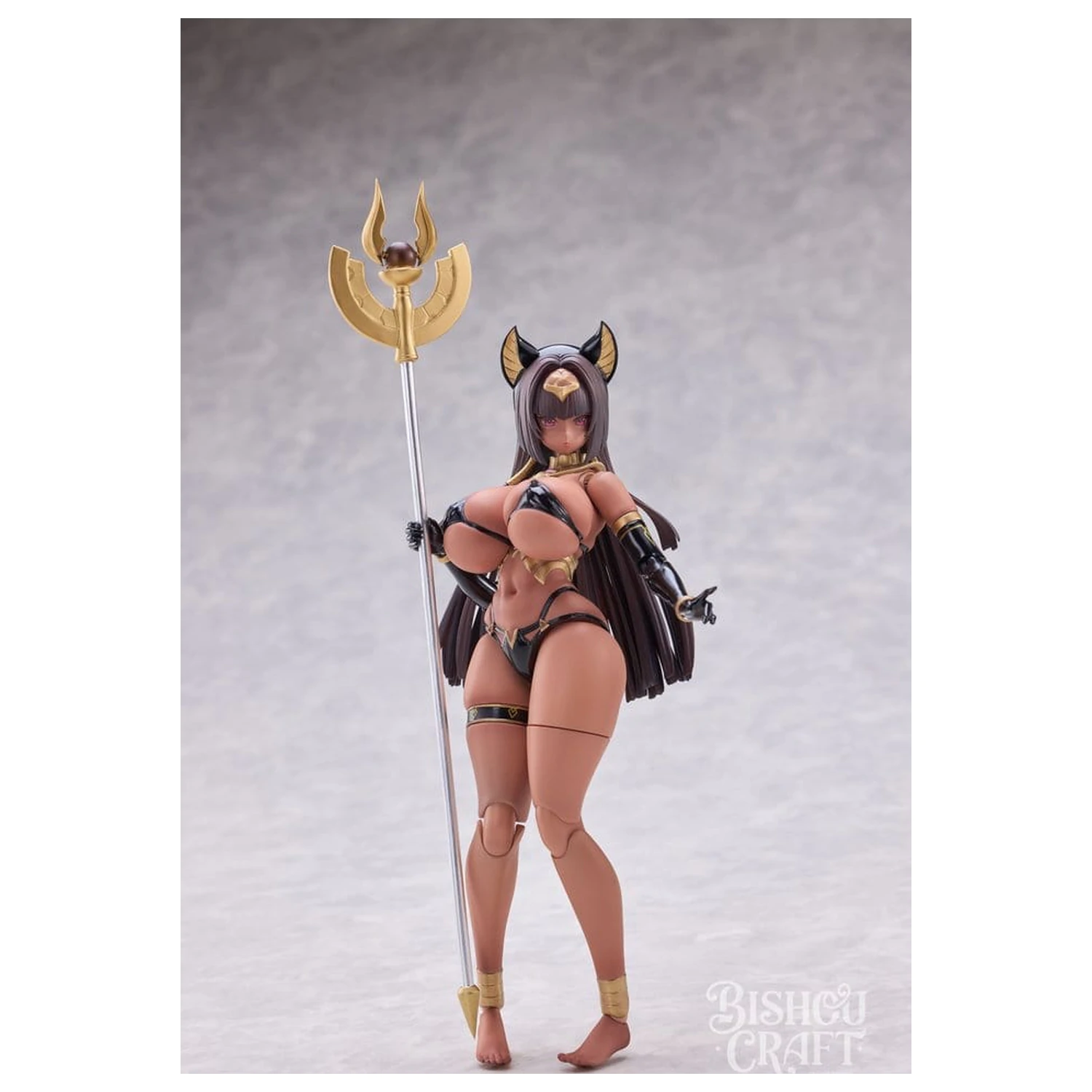 Original Character Isekai Emaki Figurina de Actiune 1/12 Egyptian Goddess Bastet 18 cm poza produsului