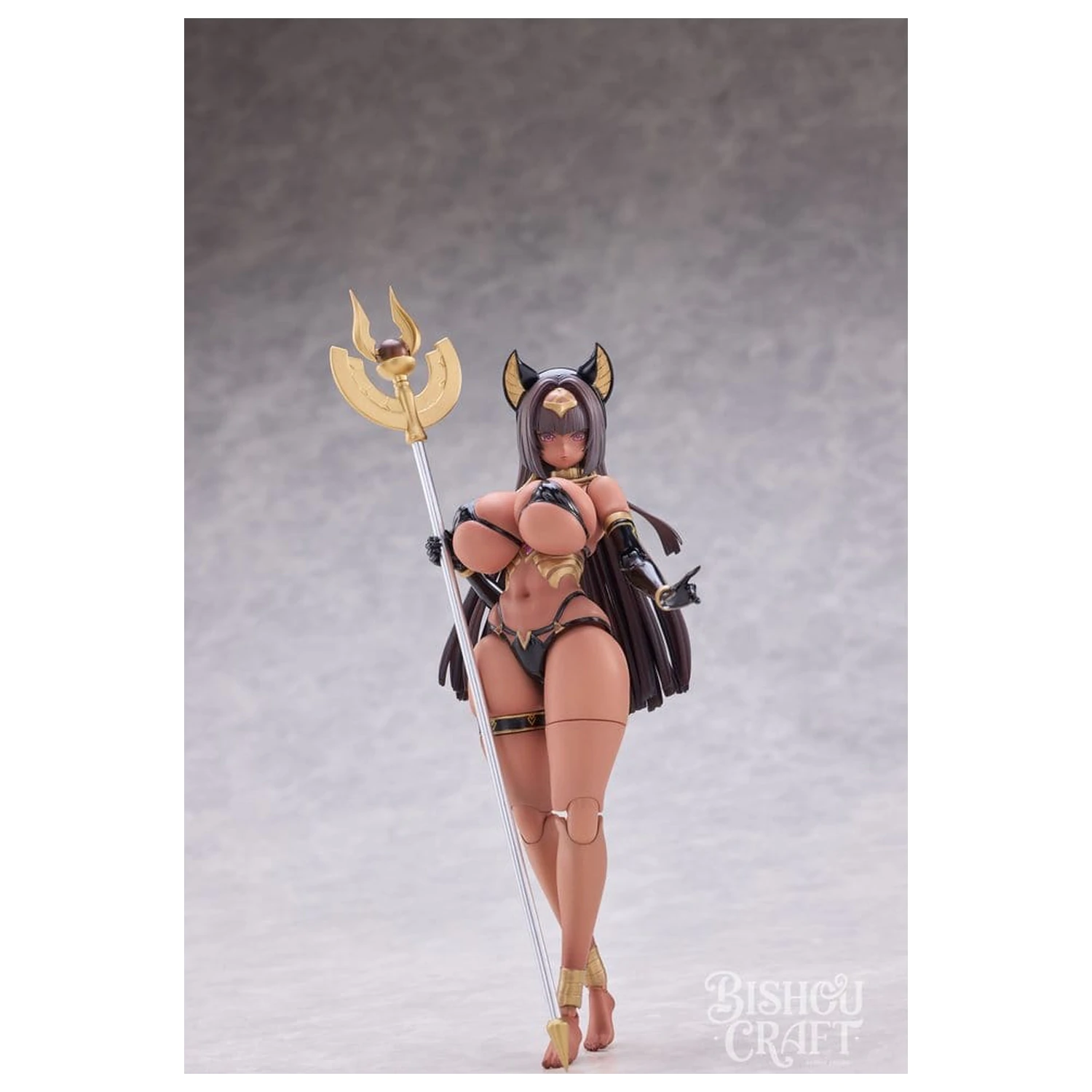 Original Character Isekai Emaki Figurina de Actiune 1/12 Egyptian Goddess Bastet 18 cm poza produsului